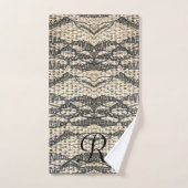 Karaka Burlap Bad Handdoek (Handdoek)