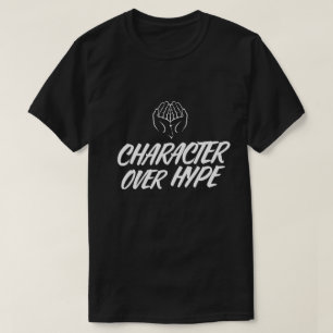 Karakter Boven Hype - Islamitische Heren Streetwea T-shirt