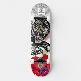 KARAKTER EN KNOP VAN SKATEBOARD
