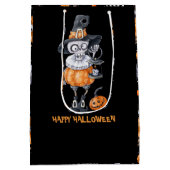 Karakter en patroon van het Hoorspen Medium Cadeauzakje (Achterkant)