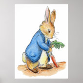 Karakter kinderkamer Peter Rabbit Beatrix Potter Poster (Voorkant)