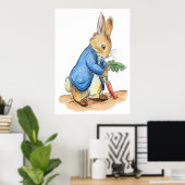 Karakter kinderkamer Peter Rabbit Beatrix Potter Poster (Thuiskantoor)