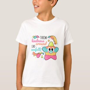 Karakter Pinata Kleurrijke Confetti Vriendelijkhei T-shirt