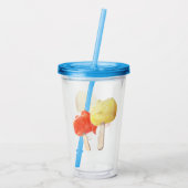 Karakter Popsicles Acryl Drinkbeker (Achterkant)