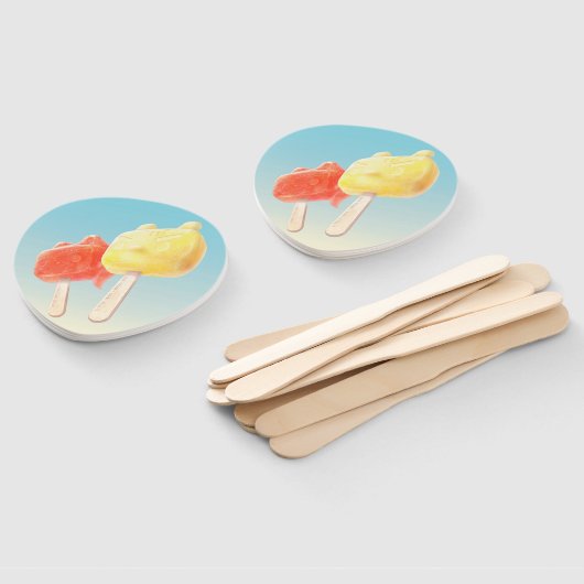 Karakter Popsicles Handwaaier (Niet-gemonteerd)