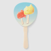 Karakter Popsicles Handwaaier (Voorkant)