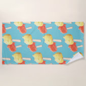 Karakter Popsicles Strandlaken (Voorkant)