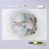 Karakter van het Floral Countryside Rabbit Tissuepapier (Craft)