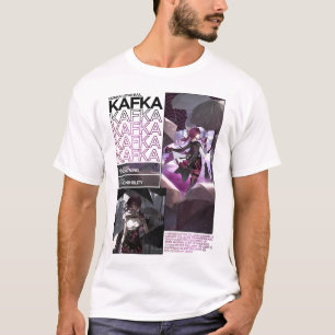 Karakterinformatie Kafka - Honkai Star Rail T-shirt