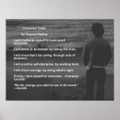 Karakterreizen van Virginia Plotner Poster (Voorkant)