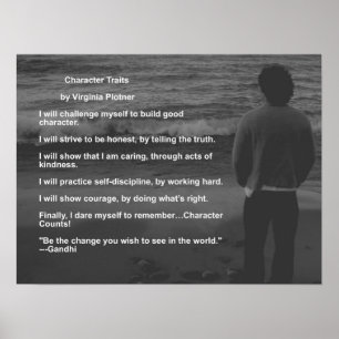 Karakterreizen van Virginia Plotner Poster