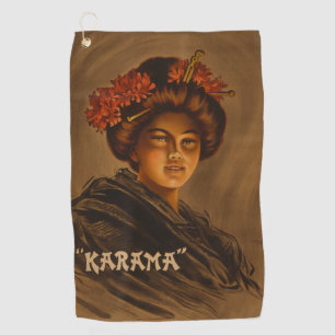 Karama: Japanse Romance Geisha Actrice Golfhanddoek