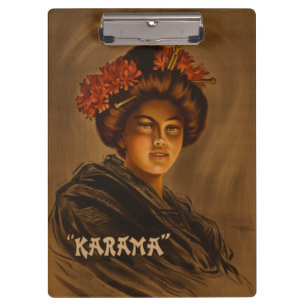 Karama: Japanse Romance Geisha Actrice Klembord