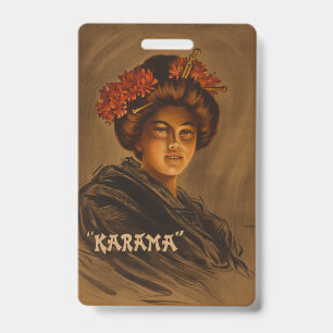 Karama: Theaterstuk Japanse Geisha Romance Badge