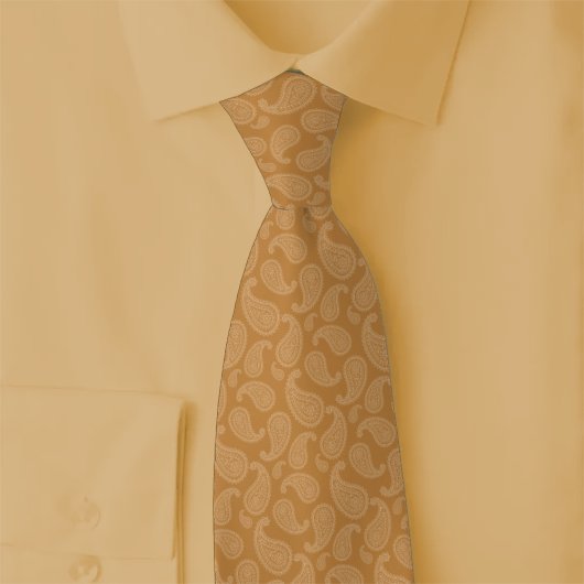 Karamel Paisley Stropdas