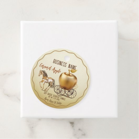 karamelappel bedankjes labels (In situ)