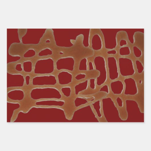 karamelmoes inpakpapier vel (Voorkant)