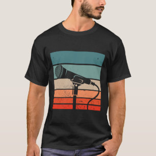 Karaoke Bar  Microfoon Zingende Song Party T-shirt