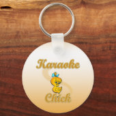 Karaoke Chick Sleutelhanger (Voorkant)