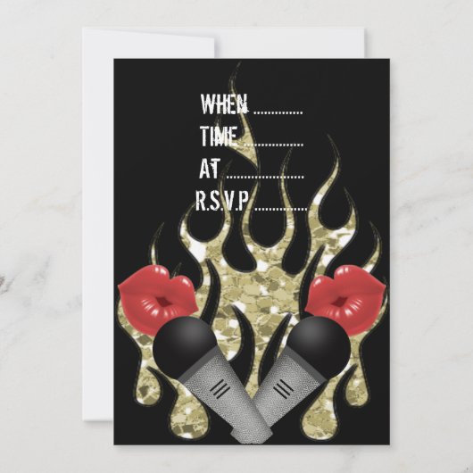 Karaoke - Invitation (Dos)