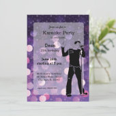 Karaoke Kaart (Staand voorkant)