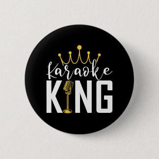 Karaoke King Funnyingers Music Makers Ronde Button 5,7 Cm