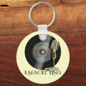 Karaoke King Sleutelhanger (Voorkant)