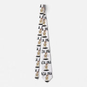 Karaoke Kiwi Stropdas (Achterkant)