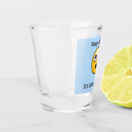 Karaoke Night Shot Glas (Links)