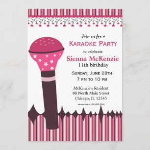 Karaoke Nights Kaart