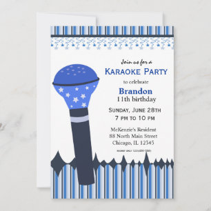 Karaoke Nights Kaart