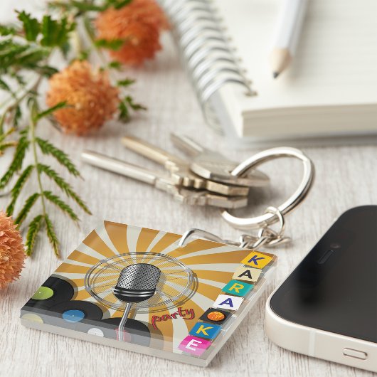 Karaoke Party Sleutelhanger