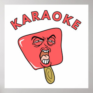 Karaoke popsile poster