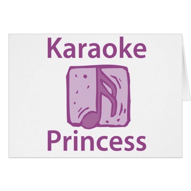 Karaoke Princess (Devant horizontal)