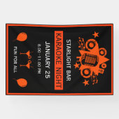 Karaoke Promotiemuur Spandoek (Horizontaal)
