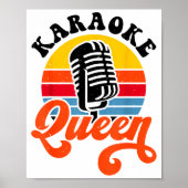 Karaoke Queen Poster (Voorkant)