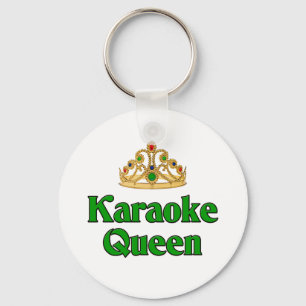 Karaoke Queen Sleutelhanger