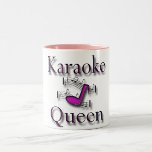 Karaoke Queen Tweekleurige Koffiemok