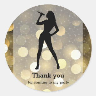 Karaoke Ronde Sticker