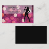 Karaoke Visitekaartje (Voorkant / Achterkant)