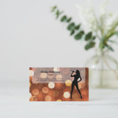 Karaoke Visitekaartje (Staand voorkant)