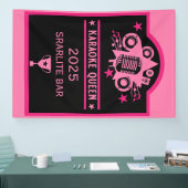 Karaokewinnaar Spandoek (Beurs)