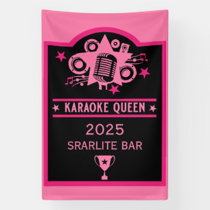 Karaokewinnaar Spandoek