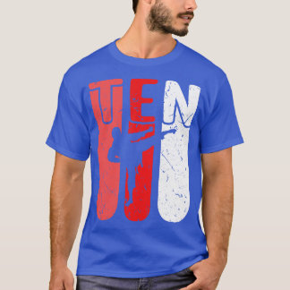 Karate 10e verjaardag jongens Taekwondo Martial Ar T-shirt