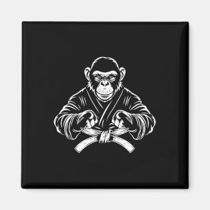 Karate Aap Tekenen Kickboksen Jiu-jitsu Mma Mar Magneet