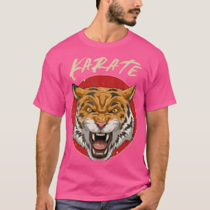 Karate Angry Tiger - Karate Japanse vechtsporten T-shirt