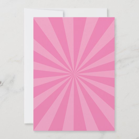 Karate Anniversaire Fête Invitation (Dos)