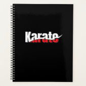 Karate Arts Martiaux Swish Abstrait (Devant)
