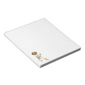 Karate Beagle Notitieblok (Schuin)