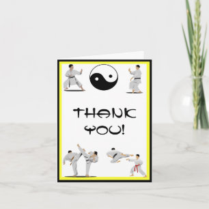 Karate Bedankt voor je briefkaart